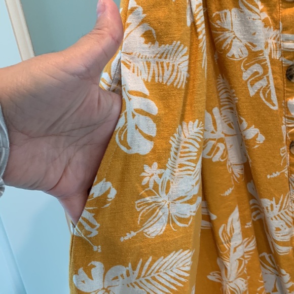 NWT Tommy Hilfiger Women's Linen Blend Essential Sleeveless Floral Dress - Picture 6 of 7